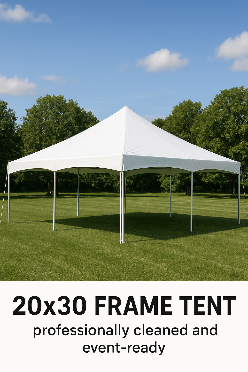 20x30 Frame Tent